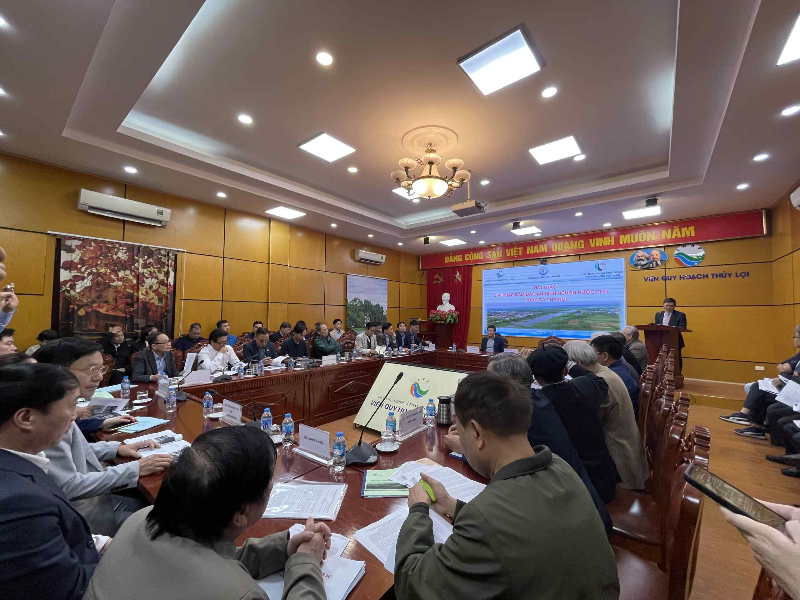 Bảo đảm an ninh nguồn nước vùng Tây Hà Nội